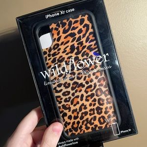 Cheetah print IPhone XR Wildflower Case